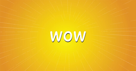 summer poster, ray summer sunlight yellow background