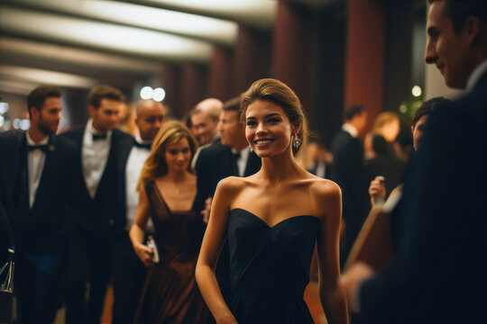 Celebs Exit Awards Gala with Smiles