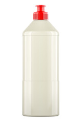 Detergent, cleaning products. 3D rendering isolated on transparent background