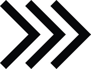 Right arrow design. Arrow vector icon.