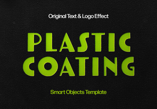 Slimy Print Text And Logo Effect Mockup