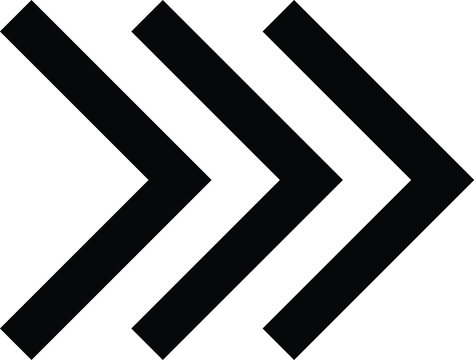 Right arrow design. Arrow vector icon.