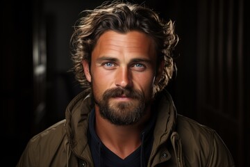 portrait of handsome man