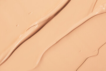 Background made from foundation smear.