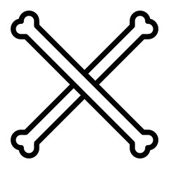 bone line icon