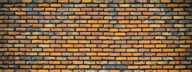 Yellow brick wall background
