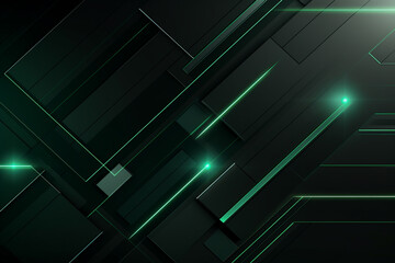 Abstract of line, circle, squares and geometry element design for technology or business background