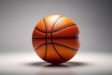 Basketball as a sports symbol of a team leisure activity