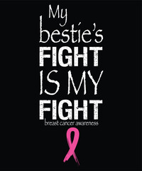 Breast Cancer Awareness Month T Shirt Design