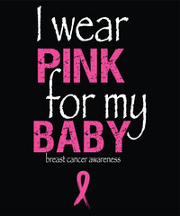 Breast Cancer Awareness Month T Shirt Design