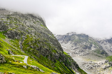 Innertkirchen, Passstrasse, Susten, Sustenpass, Bergstrasse, Haslital, Berner Oberland, Wanderweg, Sommerwanderung, Alpen, Sommer, Schweiz