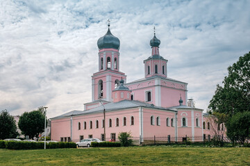 Fototapeta na wymiar Orthodox church on a summer day.