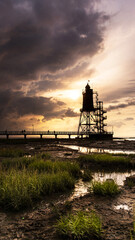 Leuchtturm Dorum III Dramatik 