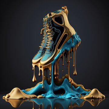 Dali's Dream: Jordan 3s Transformed into Surrealistic Masterpieces