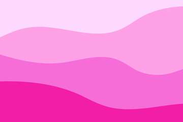 Pink Gradient Abstract Wavy Vector Background