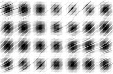 Dot halftone pattern background. Vector abstract circle wave grid or geometric gradient texture background.