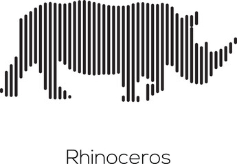 Parallel lines vector art design monochrome