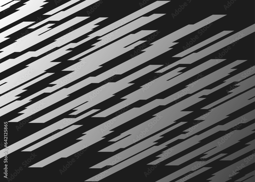 Poster abstract background with diagonal futuristic stripes pattern