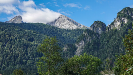 Obraz premium Berchtesgadener Bergwelt