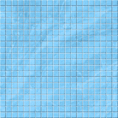 Blue ceramic tile with marble effect. Seamless background for creative design and creative ideas