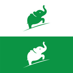 elephant vector logo.Elephant illustrations,Elephant icon.