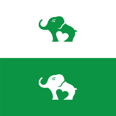 Fototapeta premium elephant vector logo.Elephant illustrations,Elephant icon.