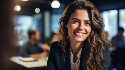 Obraz premium portrait of a business woman