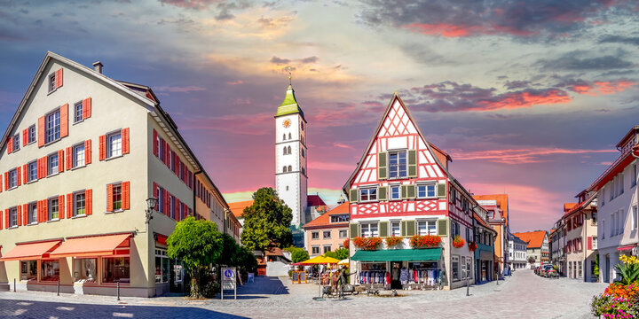 Am Saumarkt, Wangen im Allg&auml;u, Deutschland 