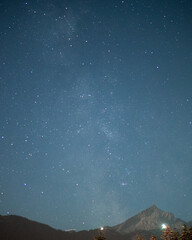 Sternenhimmel über der Zugspitze