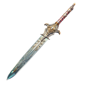 Old sword transparent background