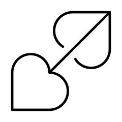 Heart Arrow icon design