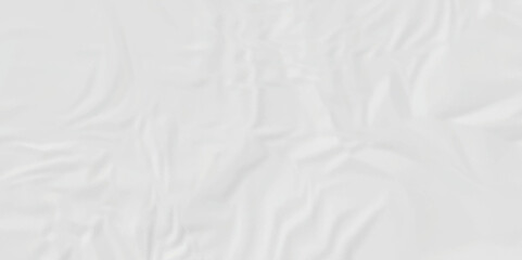	
Crumpled paper texture and White crumpled paper texture crush paper so that it becomes creased and wrinkled. Old white crumpled paper sheet background texture.	
