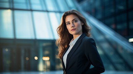 Fototapeta premium portrait of a business woman