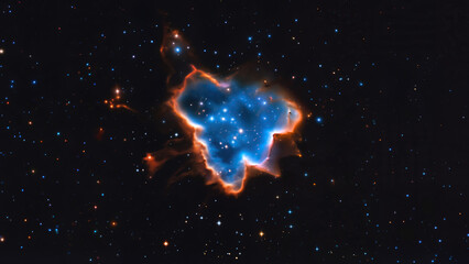 star forming nebula in the universe