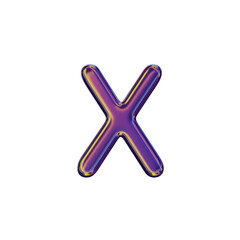 3D Letter X