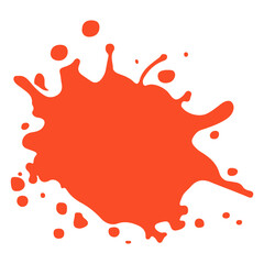 paint splatter vector illustration