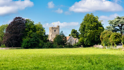 St Mary's Church in Lenham located between Maidstone and Ashford