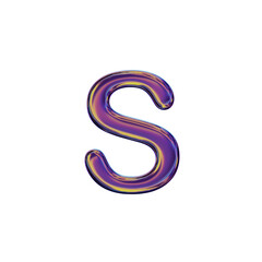 3D Letter S