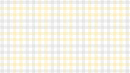 Grey and yellow plaid fabric texture as a background