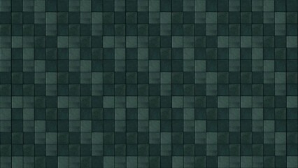 stone pattern green background with squares