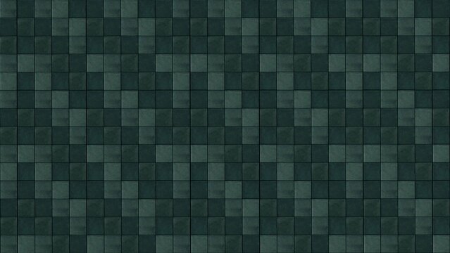 stone pattern green background with squares