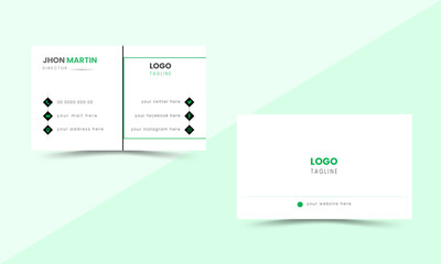 Personal Visiting Card Design Template For Any Kind of Use