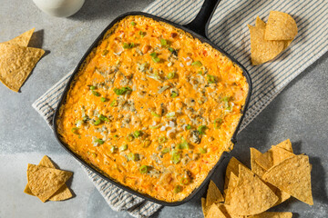 Homemade Warm Buffalo Chicken Dip