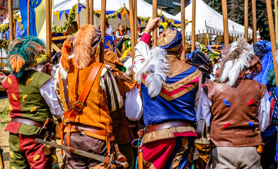 medieval parade