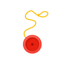 red yo-yo toy