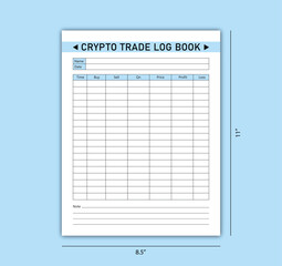 Daily Crypto Trade Logbook