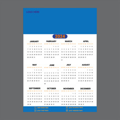 new year calendar design 2024