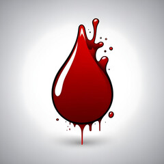 generative ai, drop of blood