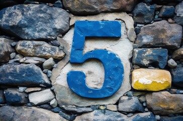 Number 5 On A Building