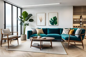Fototapeta premium modern living room
